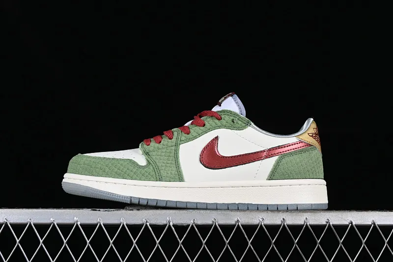 All categories Air Jordan Jordan series basketball shoes Air Jordan 1 Low Z version Air Jordan 1 Low CNY "Year of the Drago" AJ1 Joe 1 Year of the Dragon Limited Qinglong low-top cultural casual sneakers FN3727-100